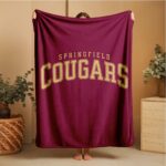 Custom Team Blanket, School Sport Team Logo Personalized Blanket, College Dorm Fleece, Personal Team Gift, Senior Night Graduation Gift - Image 2