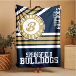 Custom Team Blanket, School Sport Team Logo Personalized Blanket, College Dorm Fleece, Personal Team Gift, Senior Night Graduation Gift - Image 4