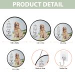 Personalized Pet Sympathy Gift, Custom Dog Memorial Suncatcher, Pet Memorial Gift, Dog Remembrance Gift, Dog Memorial Photo - Image 6