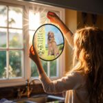 Personalized Pet Sympathy Gift, Custom Dog Memorial Suncatcher, Pet Memorial Gift, Dog Remembrance Gift, Dog Memorial Photo - Image 4