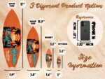 Custom Surf Gift for Surf Lover Gift, Surf Sign Gift for Surfers, Surf Board Keychain Gift, Surfing Gift Surf Board Magnet Surf Board Decor - Image 3