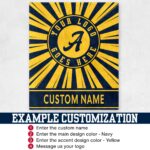 Custom Team Blanket, School Sport Team Logo Personalized Blanket With Name, College Dorm Fleece, Personal Team Gift, Senior Graduation Gift - Image 5