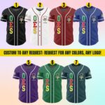 Customize Order of the Eastern Star OES Pentagon Down AF&AM Baseball Jersey Shirt - Image 8