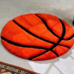 Basketball 3D Rug, 3D Fluffy Ball, Sports Fan Gift, Teenager Room Decor, Game Room Decor, Basketball Player Gift - Image 7