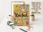 Personalized Nurse Clipboard: Hardboard Medical Gift - Image 3