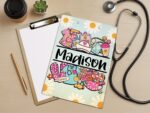 Personalized Nurse Clipboard: Hardboard Medical Gift - Image 5