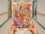 Personalized Nurse Clipboard: Hardboard Medical Gift - Image 9