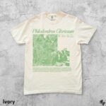 Philodendron Gloriosum Vintage T-Shirt, Velvet Leaf Heart Foliage Aroid Shirt, Botanical Unisex Houseplant Graphic Tee, Plant Lover Gift