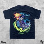 Fantasy Wizard Vintage 90s T-Shirt, Retro Sorcerer Magic Spell Shirt, Gothic Graphic Tee, Grunge Magical Y2K Top, Mystical Wizard Gift - Image 4