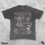 Da Vinci Vitruvian Man Vintage T-Shirt, Anatomical Sketch Retro Art Tee, Italian Renaissance Drawing, Grunge Science Graphic Shirt, Unisex