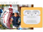 Personalized Baseball Ornament: Custom Player Photo Keepsake - Image 4
