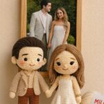 Couple Portrait Doll – Custom Look Alike Crochet Doll | Wedding & Anniversary Gift for Him Her - Image 2