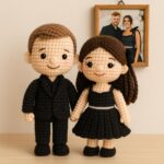 Couple Portrait Doll – Custom Look Alike Crochet Doll | Wedding & Anniversary Gift for Him Her - Image 5