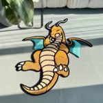 Handmade Tufted Dragon Rug: Cartoon Character Mat - Image 9