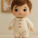 Personalized Baby Portrait Doll – Custom Family Doll | Nursery & Birthday Gift