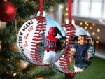 Personalized Baseball Ornament: Custom Player Photo Keepsake - Image 7
