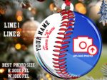 Personalized Baseball Ornament: Custom Player Photo Keepsake - Image 6