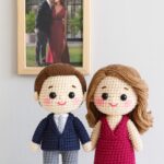 Couple Portrait Doll – Custom Look Alike Crochet Doll | Wedding & Anniversary Gift for Him Her - Image 4