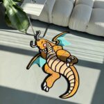 Handmade Tufted Dragon Rug: Cartoon Character Mat - Image 4