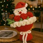 Handmade Crochet Santa Bouquet Pattern, DIY Christmas Plush Easy Tutorial | Amigurumi Beginner PDF Digital File, Holiday Gift for Her