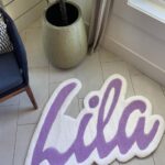 Custom Tufted Rug | Personalized Name Rug | Handmade Nursery Decor | Business  Logo  | Unique Housewarming Gift - Image 14