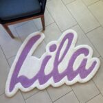 Custom Tufted Rug | Personalized Name Rug | Handmade Nursery Decor | Business  Logo  | Unique Housewarming Gift - Image 5