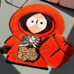 3D Tufted Cartoon Rug: Fluffy Carpet with a Movable Part, Handmade Room Decor - Image 10
