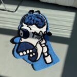 3D Tufted Homer Skeleton Rug: Cartoon Lover Gift - Image 3