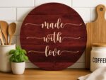 Custom Text Wood Sign, Personalized Quote Wooden Plaque, Home Decoration Gift for New Home Gift, Housewarming Gift for Family, Man Cave Sign - Image 5