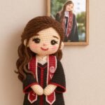 Graduation Crochet Doll – Custom Look Alike Graduate Doll | College Graduation Personalized Gift - Image 8