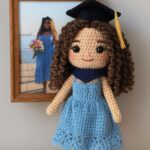 Graduation Crochet Doll – Custom Look Alike Graduate Doll | College Graduation Personalized Gift - Image 2