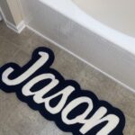Custom Tufted Rug Personalized Name Nursery Decor Bedroom Floor Art Design Logo Carpet Handmade Wool Yarn Creation Bespoke Gift Baby Room - Image 20