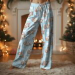 67 Pajamas Pants, Six Seven Meme Sleep Pants, Funny Christmas 67 Pajama Outfit, Family Holiday Sleepwear Set - Image 4