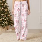 67 Pajamas Pants, Six Seven Meme Sleep Pants, Funny Christmas 67 Pajama Outfit, Family Holiday Sleepwear Set - Image 7