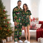 67 Christmas Pajama Outfit, Six Seven Meme Sleep Pants, Funny Holiday Loungewear, Family Festive Nightwear Set