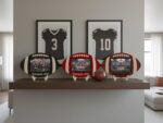 Personalized Football Photo Sign Gift For Coach Appreciation Gift, Football Wooden Custom Text Sign with Photo Gift, Football Coach Plaque - Image 4