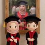 Graduation Crochet Doll – Custom Look Alike Graduate Doll | College Graduation Personalized Gift - Image 4