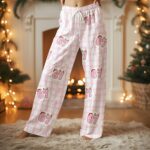 67 Pajamas Pants, Six Seven Meme Sleep Pants, Funny Christmas 67 Pajama Outfit, Family Holiday Sleepwear Set - Image 4