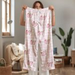 67 Pajamas Pants, Six Seven Meme Sleep Pants, Funny Christmas 67 Pajama Outfit, Family Holiday Sleepwear Set - Image 6