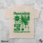 Photosynthesis Vintage T-Shirt, Retro Botanical 90s Y2K Science Graphic Tee, Plant Biology Wildflower Garden Shirt, Eco Nature Lover Gift - Image 4