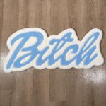 Custom Bitch Rug With Name, Funny Personalized Rug For Dorm Room Decor, Sassy Aesthetic Area Rug Gag Gift For Her, Bold Bedroom Floor Mat - Image 14