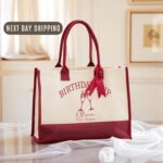 Birthday Trip Custom Tote Bag, Personalized Travel Gift, Custom Name Bag, Birthday Squad Tote, Vacation Gift Bag