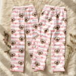 Custom Pet Photo Pajamas, Personalized Pet Sleepwear, Matching Family Outfit, Cute Pet Lover Gift, Custom Pajama Pants Set - Image 9