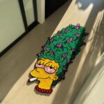 Marge Tufted Rug: Cartoon Inspired Handmade Carpet - Image 4