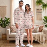Custom Pet Photo Pajamas, Personalized Pet Sleepwear, Matching Family Outfit, Cute Pet Lover Gift, Custom Pajama Pants Set - Image 4