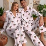 Custom Pet Photo Pajamas, Personalized Pet Face PJs, Matching Family & Couple Sleepwear, Dog Pajama Pants with Picture, Pet Gifts for Owners - Image 3