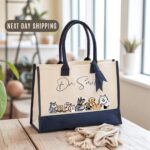 Veterinarian Doctor Tote Bag, Vet Student Gift Bag, Animal Care Canvas Tote, Veterinary Medicine Accessory Bag, Vet Tech Gift