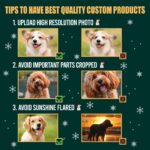 Custom Pet Photo Pajamas, Personalized Pet Face PJs, Matching Family & Couple Sleepwear, Dog Pajama Pants with Picture, Pet Gifts for Owners - Image 14