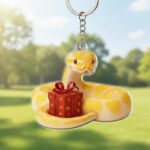 Personalized Ball Python Ornament 2025, Custom Snake Christmas Ornament, Reptile Lover Gift, Exotic Pet Ornament, Snake Owner Holiday Decor - Image 2