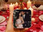 Personalized Fridge Magnet Music Album, Custom Photo Album Cover Photo Gift for Couple Photo & Music Refrigerator Magnet - Image 11